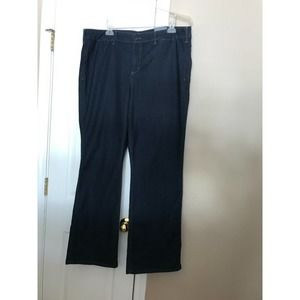 NYDJ Teresa Trouser Dk Blue High Rise flare jeans